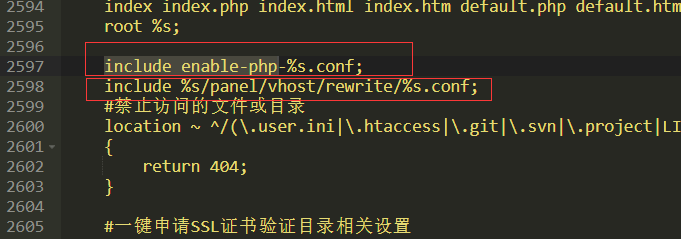 宝塔面板Nginx通过伪静态来实现禁止部分目录执行php脚本